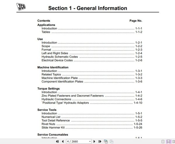 JCB Liftall Loadall 535 125 HiViz 550 170 (Engine JCB Tier 3 (SD SE SF)) Service Manual (2)