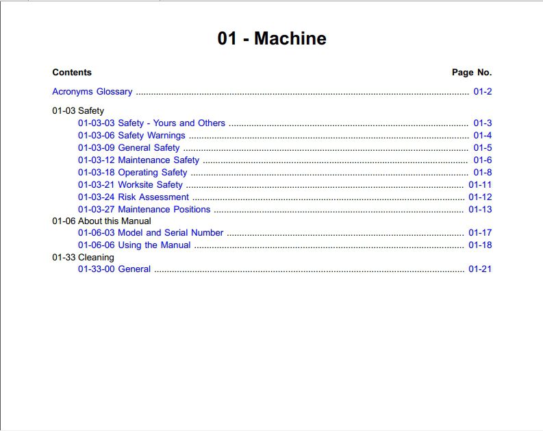 JCB Backhoe Loader 1CX 1CXT Service Manual 2