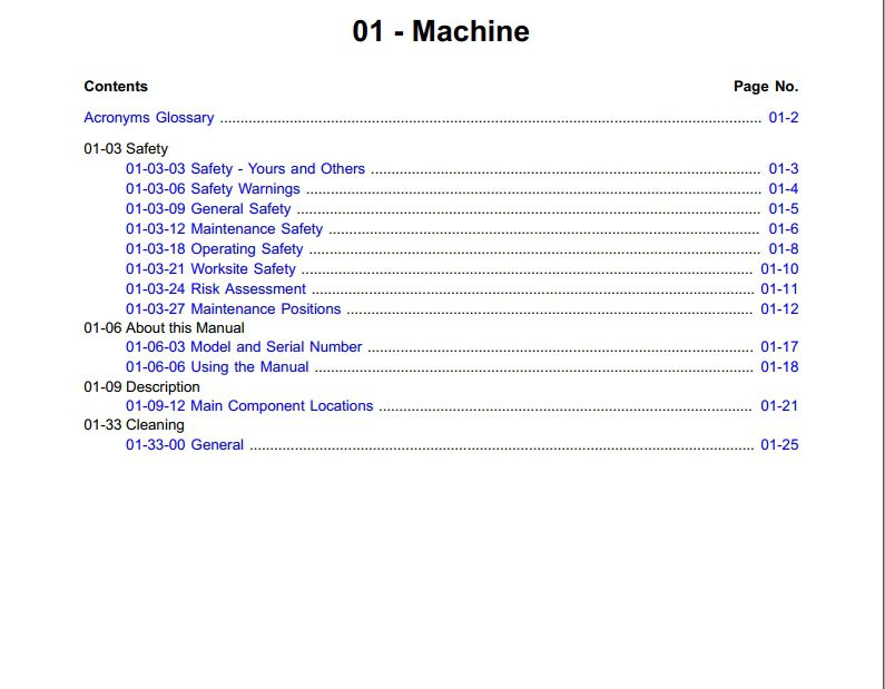 JCB Backhoe Loader 3CX T2 3 Service Manual 2