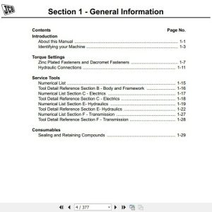 Jcb Backhoe Loader Jcb Mini Cx Service Manual 2
