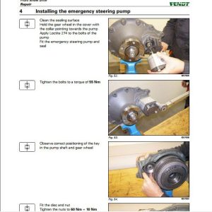 Jcb Drivetrain Agco Oem Transmission Jcb Ml180 T702 Workshop Service Manual 3