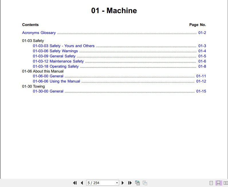 JCB Drivetrain HS750 Service Manual 2