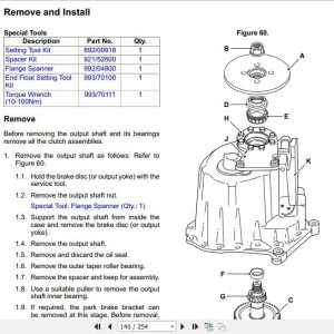 Jcb Drivetrain Hs750 Service Manual 3