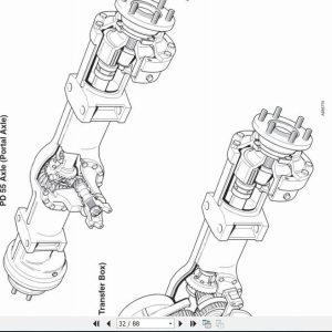 Jcb Drivetrain Pd 55 Axle Service Manual 3 1