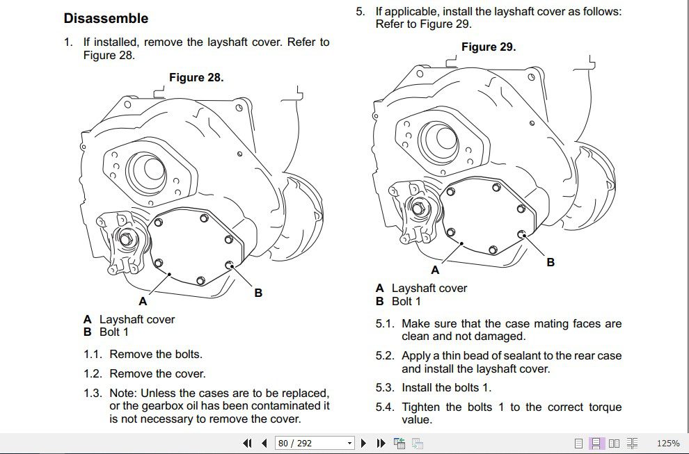 JCB Drivetrain PS760 PS764 PS766 Service Manual 3