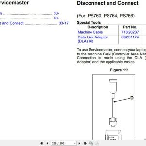 Jcb Drivetrain Ps760 Ps764 Ps766 Service Manual 4
