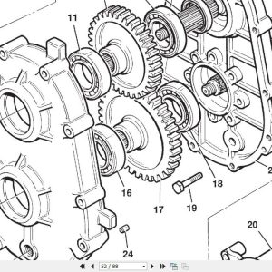 Jcb Drivetrain Sd 55 3 Piece Axles Service Manual 4 1