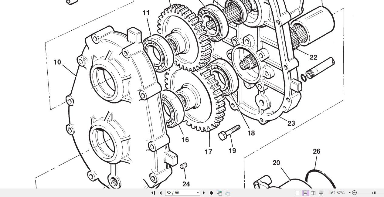 JCB Drivetrain SD 55 3 Piece Axles Service Manual 4 1
