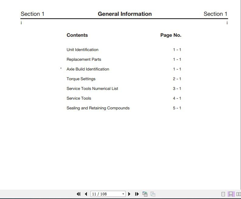 JCB Drivetrain SD 55 NT Axle Service Manual 2