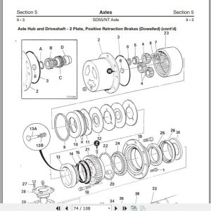 Jcb Drivetrain Sd 55 Nt Axle Service Manual 4