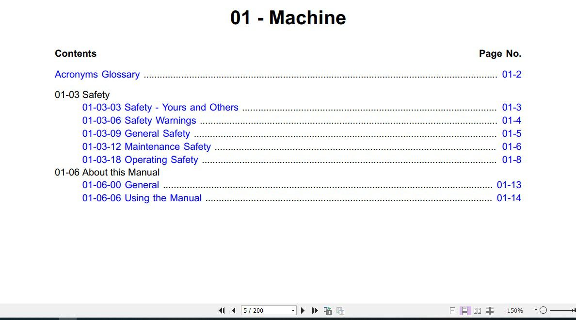 JCB Drivetrain SD 70 80 Axles Service Manual 2