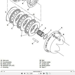 Jcb Drivetrain Sd 70 80 Axles Service Manual 3