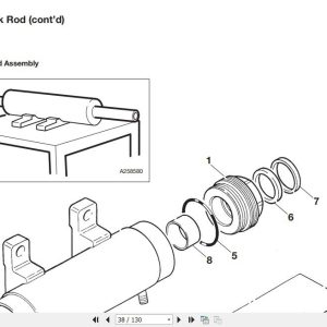 Jcb Drivetrain Sd 70 Pt Axles Central And Offset Drive Head Service Manual 3
