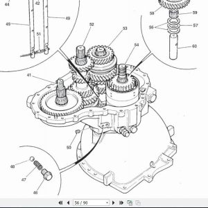 JCB Drivetrain SS400 Series Tranmission With Transfer Gearbox - TG150 Service Manual Jcb Drivetrain Ss400 Series Tranmission With Transfer Gearbox Tg150 Service Manual 4