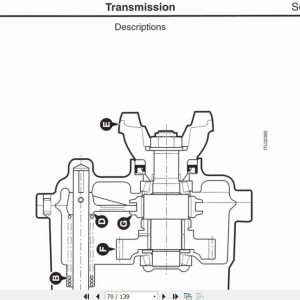 Jcb Drivetrain Ss600 Series Tranmission Service Manual 4