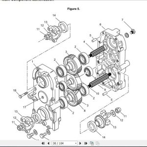 Jcb Drivetrain Tg300 Tg310 Transfer Gearbox Service Manual 3