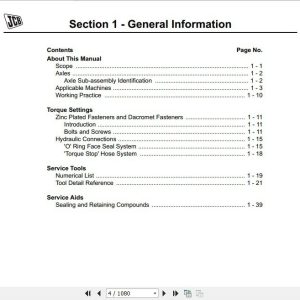 Jcb Drivetrain Tranmission Service Manual 2