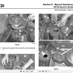 Jcb Drivetrain Tranmission Service Manual 3