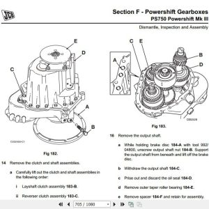 Jcb Drivetrain Tranmission Service Manual 4