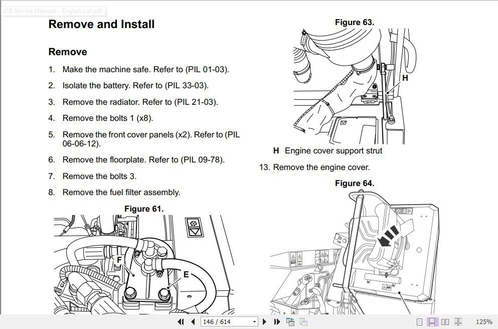 JCB Dumper 1THT Service Manual 3