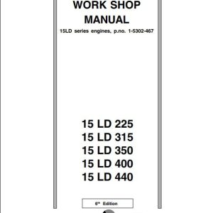 JCB Engines Lombardini KDi 15LD Serial Workshop Manual 1