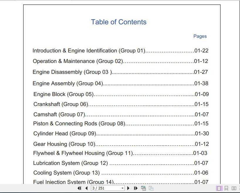 JCB Engines Navistar Mahindra Acteon Workshop Manual 2