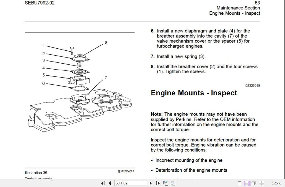 JCB Engines Perkins 400C Operation And Maintenanace Manual 4