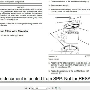 Jcb Engines Perkins 400 Series 402D 403D 404D Operation And Maintenance Manual 3