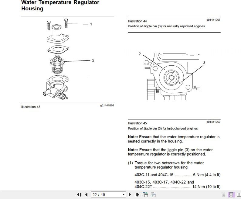 JCB Engines Perkins 400 Specifications Service Manual 3