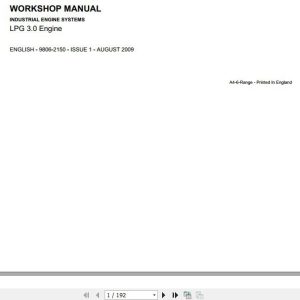 JCB Engines Perkins 403C-11, 403C-15, 404C-22 and 404C-22T Workshop Manual Jcb Engines Perkins 403C 11 403C 15 404C 22 And 404C 22T Workshop Manual 1 1