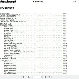 Jcb Engines Sisu Diesel 320 420 620 634 Workshop Manual 2