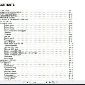 Jcb Engines Sisu Diesel 320 420 620 634 Workshop Manual 2Vabr