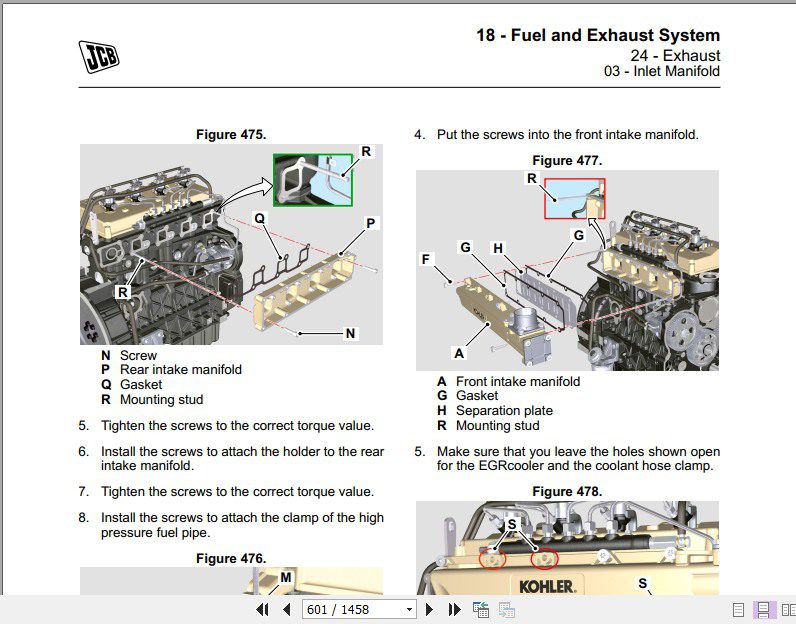 JCB Excavator 67C 1 Service Manual 3