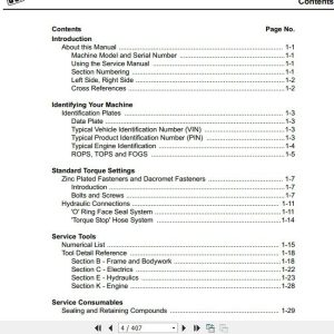 Jcb Excavator 8055 8065 Service Manual 2
