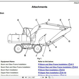 JCB Excavator JS157WXO Auto Sevice Manual 3