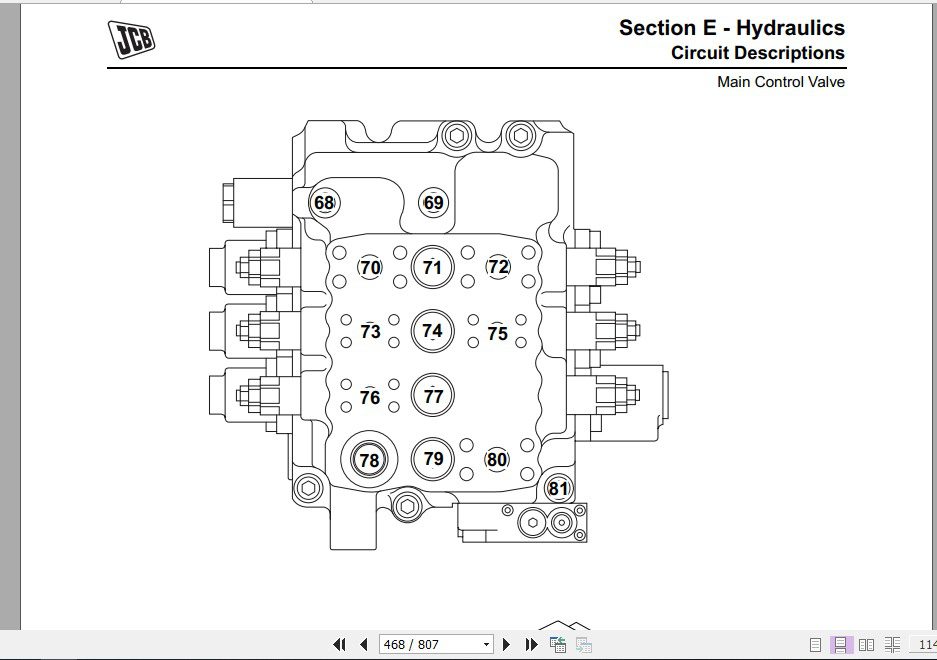 JCB Excavator JS157WXO Auto Sevice Manual 4