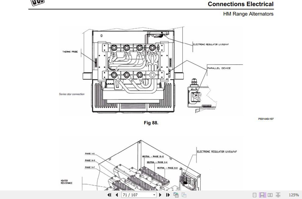 JCB Generator Self Regulating Alternator Sevice Manual 4