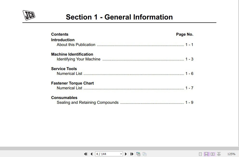 JCB Groundcare ZT 20D Mower Service Manual 2