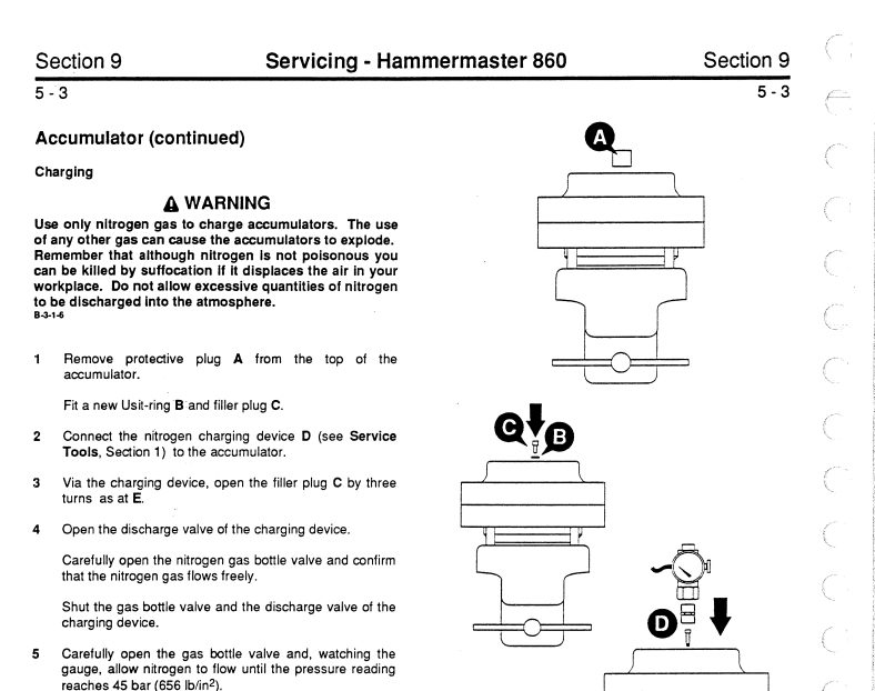 JCB Hammermaster Rockbreakers Attachments Service Manual 3
