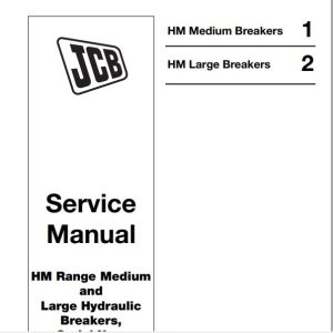 JCB Hydraulic Breakers Professional Range Attachments Service Manual 1
