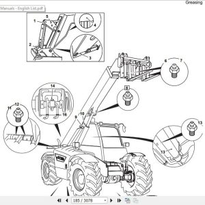 JCB Liftall Loadall 526 56 531 70 533 105 535 95 536 60 536 70 541 70 550 80 Service Manual 3