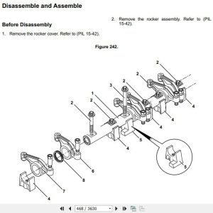JCB Liftall Loadall 531 70560 80 T4F European Tractor Service Manual 3