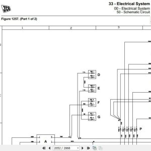 JCB Liftall Loadall 533 105550 170 Tier3 Service Manual 4