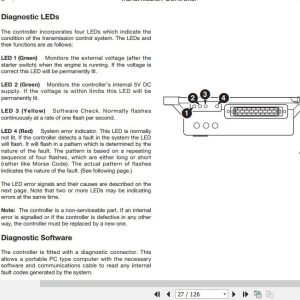JCB Liftall Loadall Supplement 532 120H 537 135H Service Manual 3