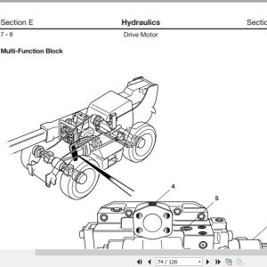 JCB Liftall Loadall Supplement 532 120H 537 135H Service Manual 4