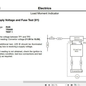 JCB Liftall Supplement 525 50 RAF Service Manual 4