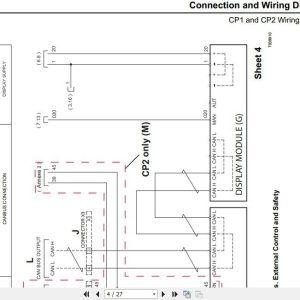 JCB Mobile Platform G8QX G13QX G17QX G20RX G22QX G30RX G330X G40RX G45QX Wiring Diagram 2