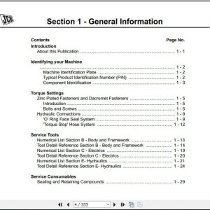 JCB Mobile Platform SkidSteer Robot 190 1110 Sevice Manual 2