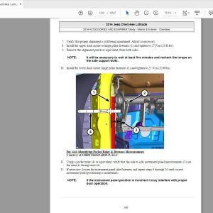 Jeep Cherokee LatitudeTraihawk 2014 Shop Manual 2