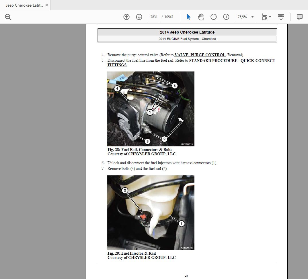 Jeep Cherokee LatitudeTraihawk 2014 Shop Manual 4